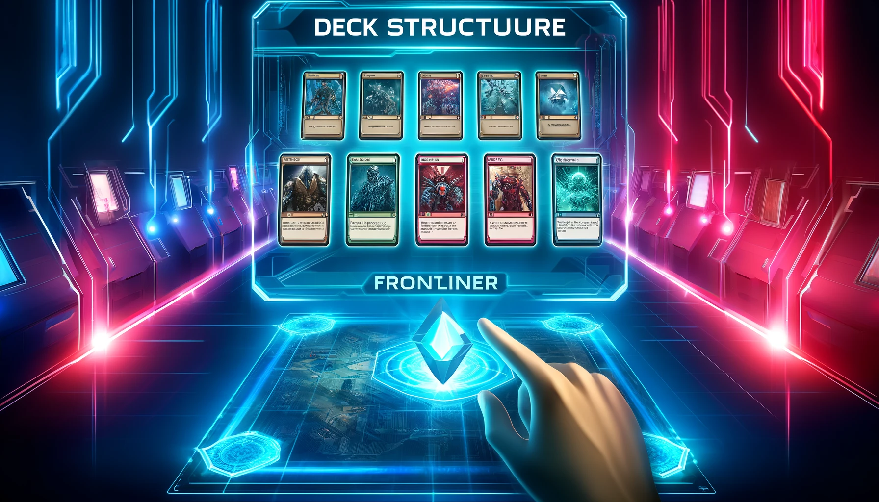 Dynamic visual of Frontliner cards in a Marvel Snap deck, highlighting their role in early game dominance.